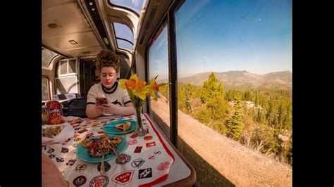 Amtrak empire builder (superliner bedroom). Amtrak California Zephyr food delivery. Superliner bedroom ...