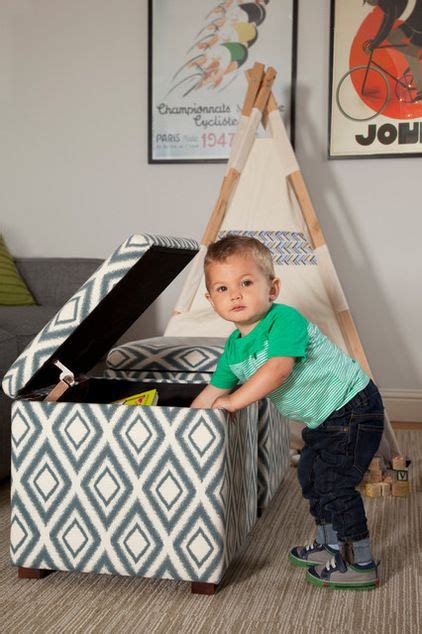 I store away about half of my kids' toys in our basement and i periodically switch toys out. My Houzz: Stylish City Living, Toddler Included | Kid ...