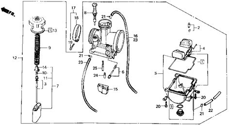 Honda accord dashboard wiring diagram. Honda Rebel 250 Carburetor Diagram - Hanenhuusholli