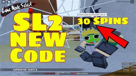 Below are 44 working coupons for shinobi life 2 all working codes from reliable websites that we have updated for users to get maximum savings. SL2 FREE CODE Shinobi Life 2 gives 30 FREE Spins ALL Working Free Code... in 2020 | Roblox, Life ...