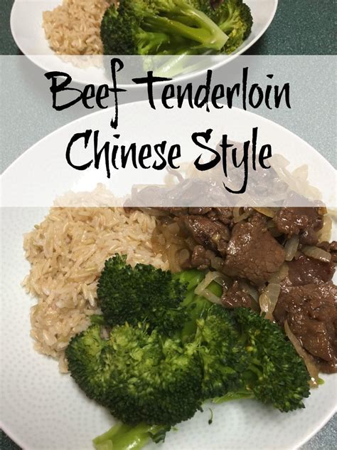 Jun 22, 2019 · recipe notes and helpful tips. Beef Tenderloin Chinese Style | Beef tenderloin tips ...