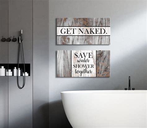 Find 731 bathroom designs.10,000+high quality interior decorating and home improvement pictures. Bathroom Wall Art: 2 Piece Funny Bathroom Wall Art Set ...