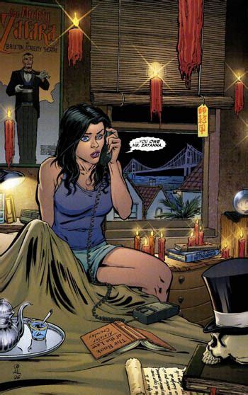 12 only constantine, zatanna, and deadman are founding members of both teams. Zatanna Zatara (in her incredible room) receiving a call ...