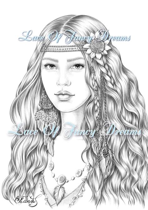 39+ boho coloring pages for printing and coloring. Pin on annie doman