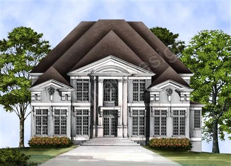 Design provided by excellent builders and constructions from malappuram, kerala. Serrantae House Plan | House plans, 4000 sq ft house plans ...