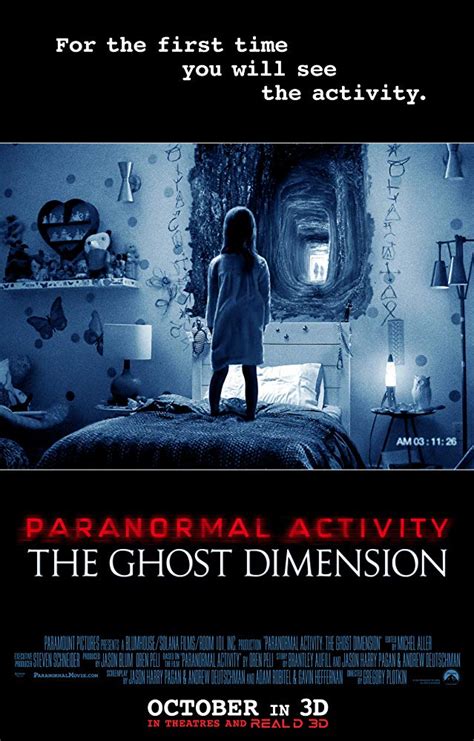 Adobe spark's inspiration gallery features an abundance of professionally designed templates to get your creative. Paranormal Activity: The Ghost Dimension Review | Horror ...