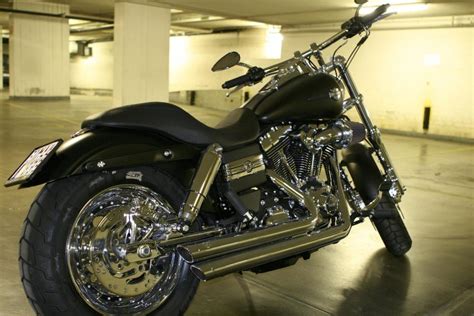 The bike is sitting at the dealer but i am waiting for the winter to end before i bring it home. Fat Bob rear fender - Harley Davidson Forums