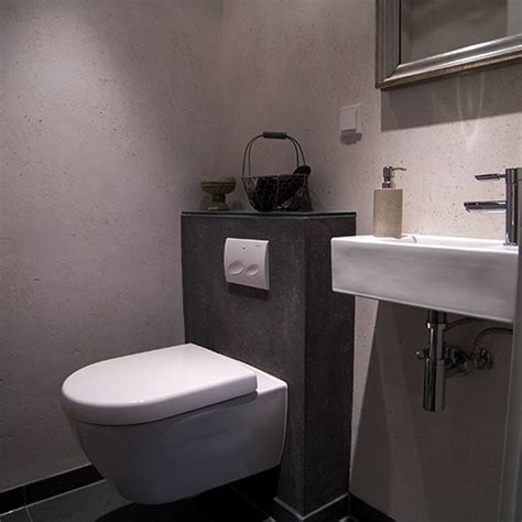 Gaste wc gestalten 16 schone ideen fur ein kleines bad. Gäste-WC mit Schiefer-Fliesen (Bad 017) - Bäder Dunkelmann