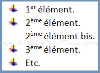 Ajouter une ligne simple dans une liste à puces ou numéros dans Word ...