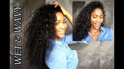 Ali funmi brazilian wet and wavy hair. Brazilian Wet & Wavy Installed |TY SLYDELL - YouTube