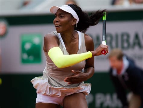 Serena williams responds to catsuit ban by competing in a tutu. Venus Williams - Roland Garros French Open 05/26/2019 ...