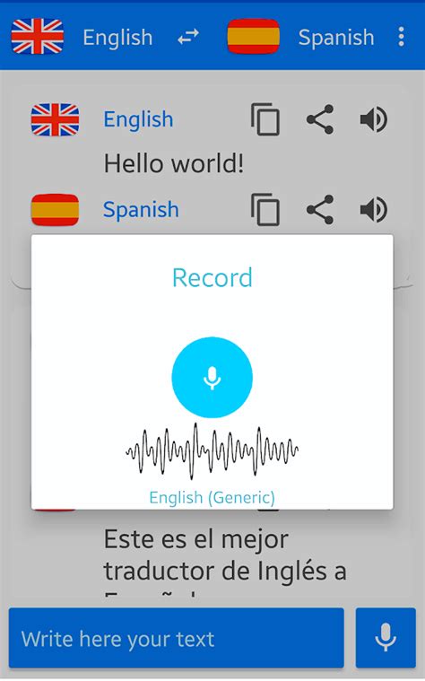 English - Spanish. Translator - Android Apps on Google Play