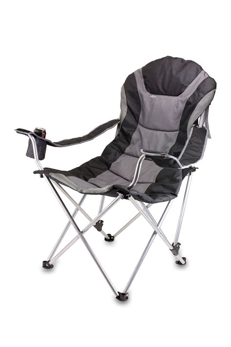 Shop now and enjoy free delivery over £30. Picnic Time Black/Grey Reclining Camp Chair | Outdoor ...