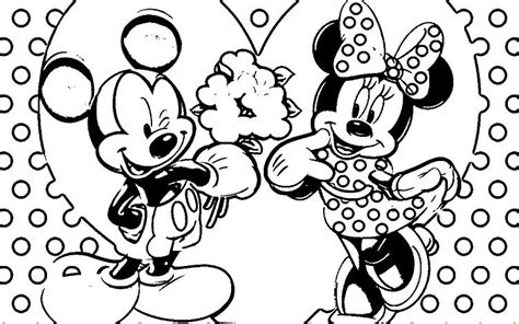 Color wonder mess free prehistoric pals dinosaur coloring pages & markers $ 9.99. mickey minnie mouse love coloring pages | Mickey mouse ...