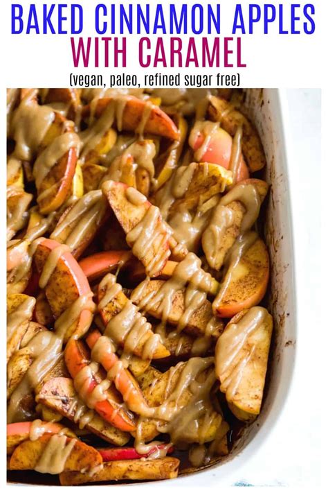 While the apples soften, make the caramel sauce. Baked Cinnamon Apples with Caramel | Recipe | Paleo apple ...