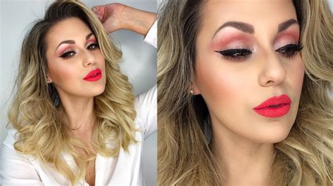 Vicky Lash | Roter Teppich Makeup Tutorial | Deutsch - YouTube