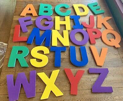 No matter the occasion, appreciation goes a long way. Jumbo 8" Magnetic Foam Letters ABCs Uppercase Reading ...