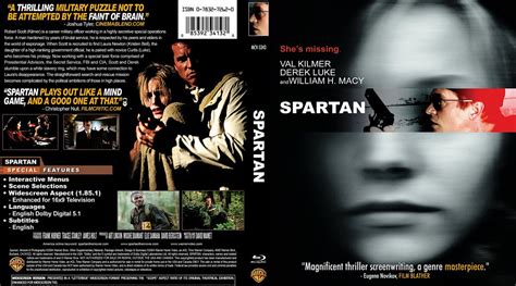 Season 1 of sparta premiered on july 9, 2018. Spartan - Movie Blu-Ray Custom Covers - Spartan 2004 ...