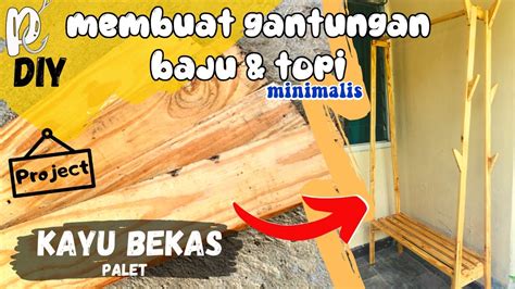 Seni kita 6 months ago. Membuat Stand Gantungan Baju Dari Kayu Bekas Palet - YouTube