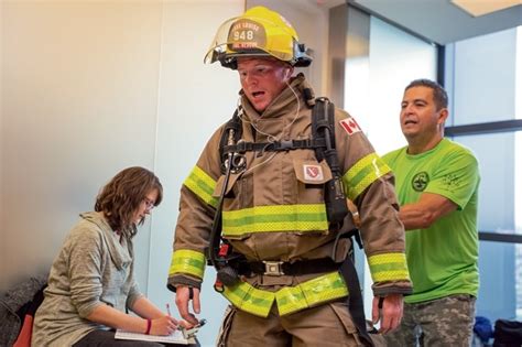 Powell river fire rescue (british columbia, canada) shoulder patch. Valley firefighters challenge Bow stairs for charity ...