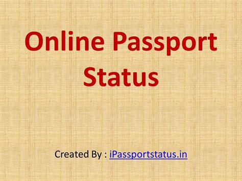 This is an automated system that is available 24 hours a day.14 x trustworthy source usa.gov official website for the united states. How to check passport status by name by Kamlesh Seo - Issuu