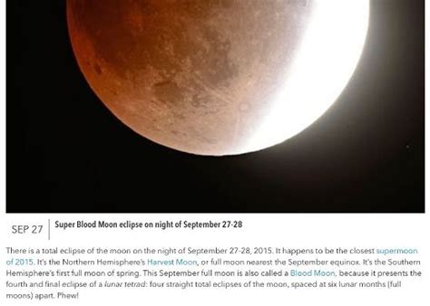 This lunar phenomenon is so rare that the next one will only come about on may 26, 2021. Blood Moon 2015 | Anime Amino