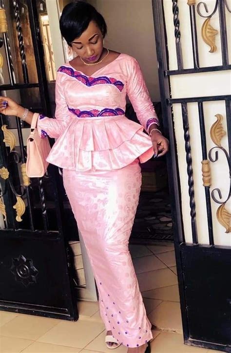 Essa super gata em belo video!! Model Bazin 2019 Femme / Pin On Robes De Dame - fredric031