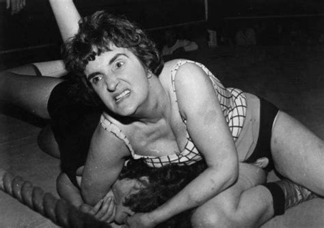 Two blonde milfs give head. Women's Wrestling: 24 Vintage Photos From The Wild Early Days