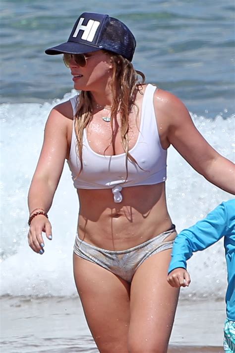 Instead, she recommends wearing thicker seamless panties, which are less likely to shift into the folds within the. Hilary Duff Bikini - The Fappening Leaked Photos 2015-2020