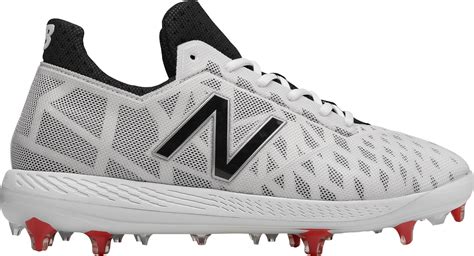 These fabulous shoes are white with silver details. New Balance Men's COMPV1 Baseball Cleats, Size: 10.0 ...