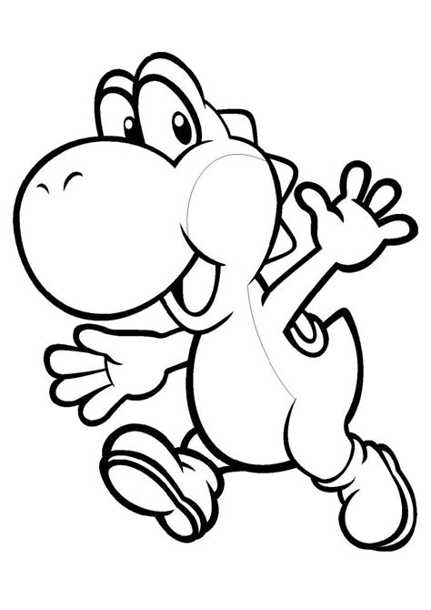 Today we have prepared this yoshi coloring page for you so that you can try yourself in a cartoon style. Super Mario Coloring Pages: Mario Brothers (2020) » Print ...
