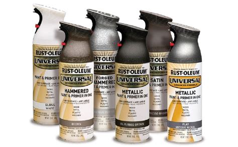 Flat black general purpose spray paint. Rust-Oleum Clear 302151 Universal All Surface Spray Paint ...