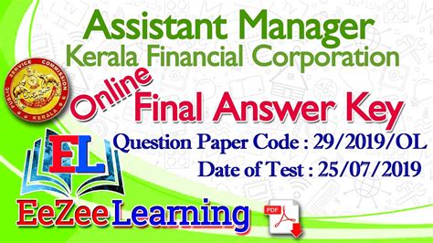 Assistant finance manager job description. Assistant Manager - Kerala Financial Corporation | Final ...