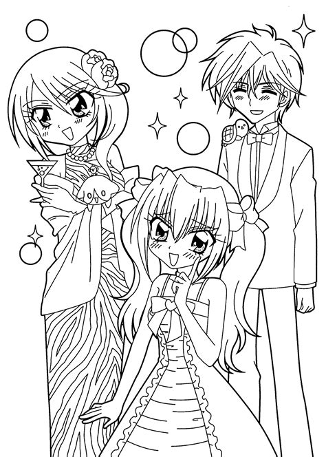 Find here all your favorite characters from different mangas ! Free Printable Anime Coloring Pages - Coloring Home