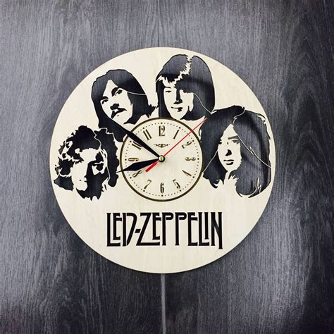 Maybe you would like to learn more about one of these? Led Zeppelin Wall Wood Clock $31.99 Size - 12 in / 30 cm ...