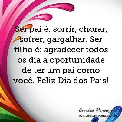 May 27, 2021 · é uma relação normal, entre pai, mãe e filho. Ser pai é: sorrir, chorar, sofrer, gargalhar. Ser filho é ...