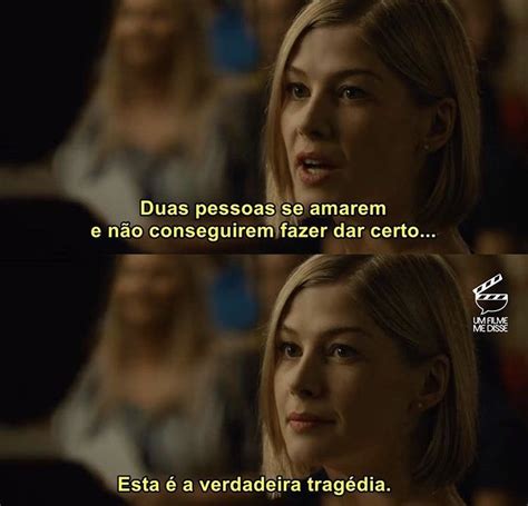 Em garota exemplar, a narrativa não linear de gillian flynn se. Garota Exemplar - 2014 | Garota exemplar, Frases de filmes ...