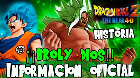 Maybe you would like to learn more about one of these? ¡Dios Broly! nueva transformación, Dragon Ball z Película 2017 The real 4D - YouTube
