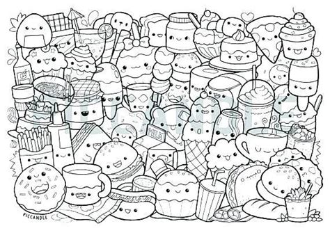 Colouring food page illustrations & vectors. colouring pages food pusat hobi | Cute coloring pages ...