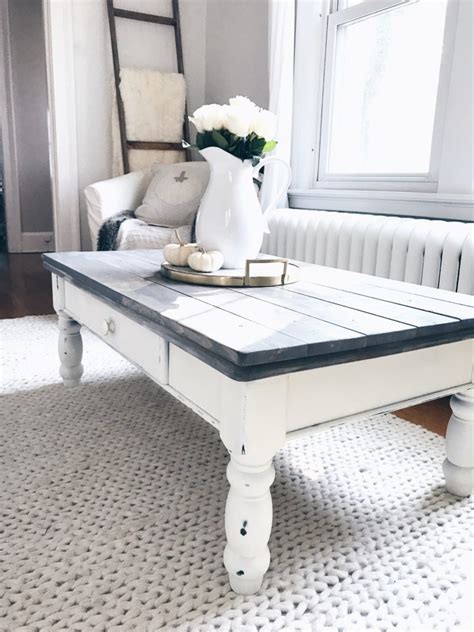 If you need a simple table to compliment a room, we see your vision and have options like this available. Farmhouse Coffee Table Makeover
