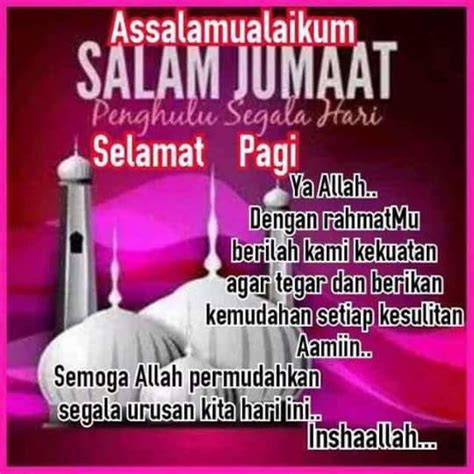 Buat ucapan selamat pagi sekarang. PakTarm on Twitter: "as salam, salam Jumaat dan selamat ...