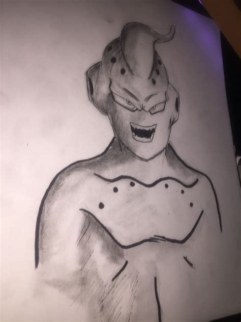 Over a span of two days this took about 5 1/2 hours. Kid Buu | Instagram, Drawings, Photo and video