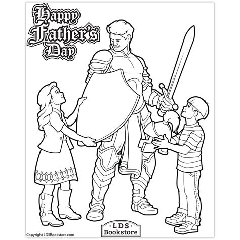 You can download free printable armor of god coloring pages at coloringonly.com. Armour of God Father's Day Coloring Page - Printable