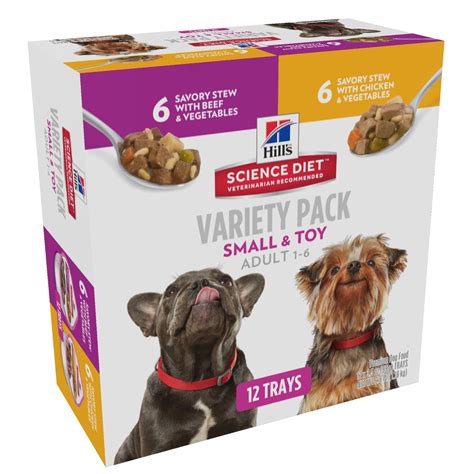 By consulting your pet doctor, he or she will likely suggest dog food brands not affected by any food recall. Hill's Science Diet Adult Small Paws™ Savory Stew Can ...