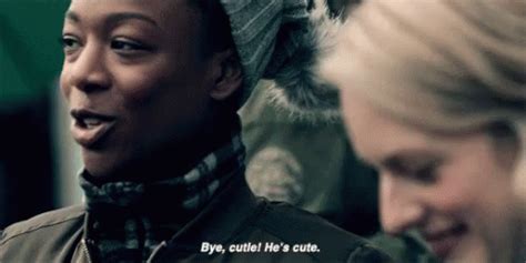 Latest and popular handmaids tale gifs on primogif.com. Flirty GIF - TheHandmaidsTale ByeCutie HesCute - Discover ...