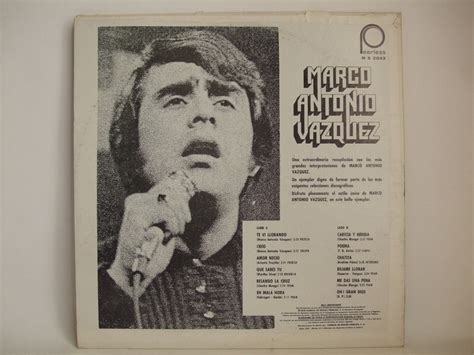 Check spelling or type a new query. Disco Marco Antonio Vazquez Lp - $ 80.00 en Mercado Libre