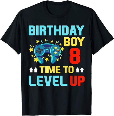 See more of fun birthday gift ideas for kids on facebook. 8th Birthday Boy Shirt Video Game Gamer Boys Kids Gift T ...