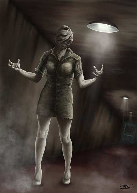 Navegando, por la web que me encontré este mod. Enfermera de Silent Hill - Silent Hill Nurse | Ilustración ...