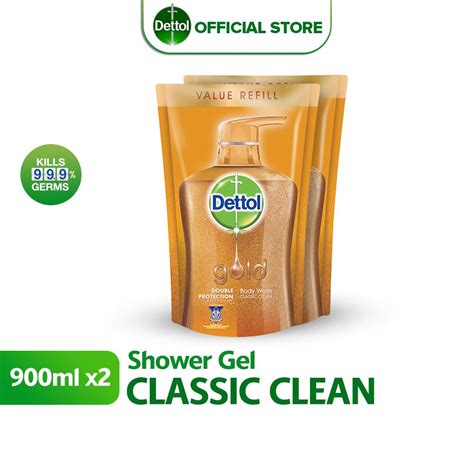 Dettol shower gels price in malaysia february 2021. Dettol Gold Shower Gel Refill Pouch (900ml) [Twin Pack ...