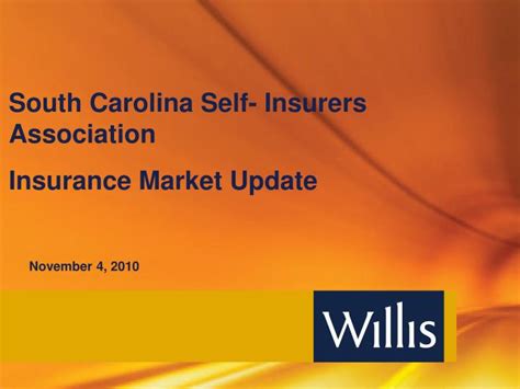 2 market place, suite 5. PPT - South Carolina Self- Insurers Association Insurance Market Update PowerPoint Presentation ...